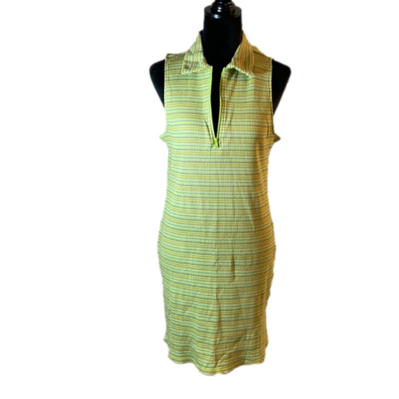 WILD Fable Women’s Multicolor Striped Sleeveless Shirt Dress - Picture 1 of 8